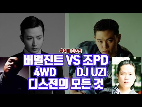 버벌진트 vs. 조PD 디스전의 모든 것 (Feat. 4WD, DJ Uzi) [추억의 디스전]
