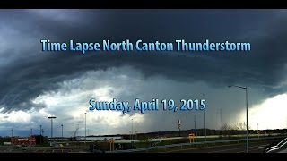 preview picture of video 'North Canton Thunderstorm Time Lapse'