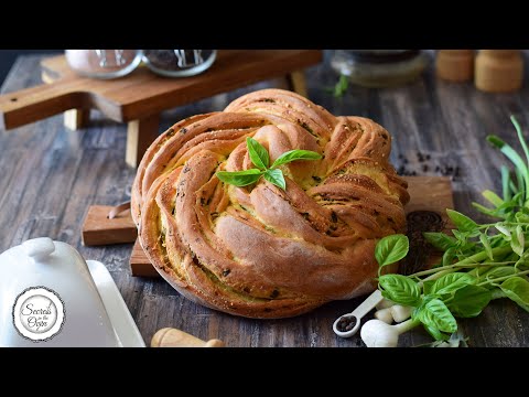 Cheese Garlic Herbs Bread