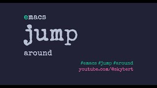 Jump around huge code bases in Emacs without LSP or TAGS