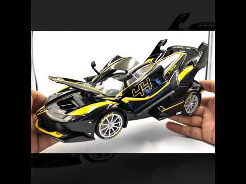 e Mô Hình Ferrari FXX K Bburago 1:18 (Đen)