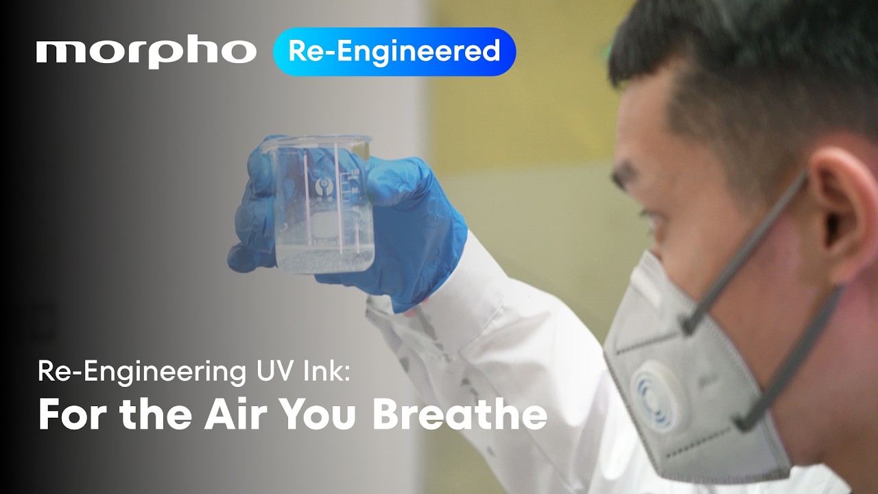 How Morpho Re-Engineered UV Ink for the Air you Breathe