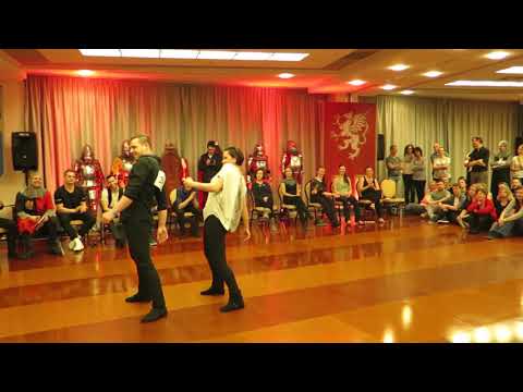 King Swing 2018 Jack & Jill Advanced finals Zoltán Jászai & Andrea Partos