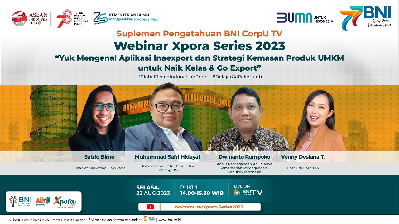 Yuk Mengenal Aplikasi Inaexport dan Strategi Kemasan Produk UMKM untuk Naik Kelas & Go Export