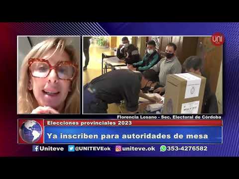 Inscripciones para autoridades de mesa