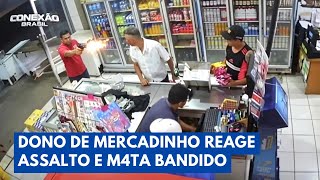 Assalto dá errado e dono reage na hora em MG | Conexão Brasil