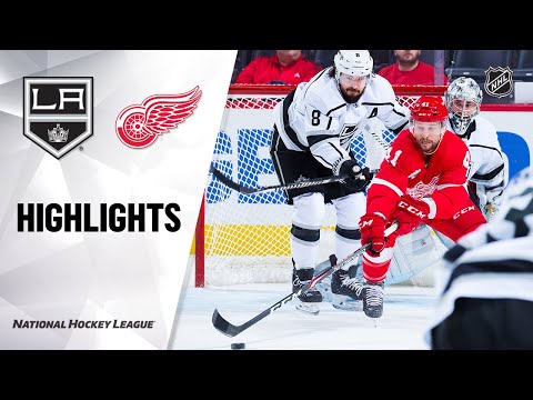 NHL Highlights | Kings @ Red Wings 12/15/19