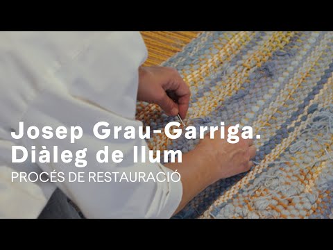 Procés de restauració | Exposició "Josep Grau-Garriga. Diàleg de llum"