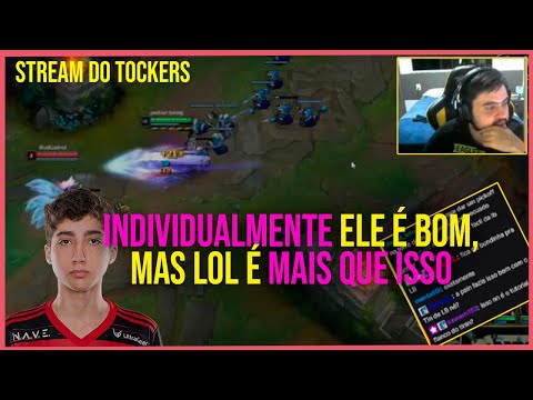 Tockers reagindo as melhores jogadas do Jean Mago