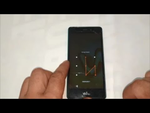 Hard Reset Wiko Tommy Remove pattern code