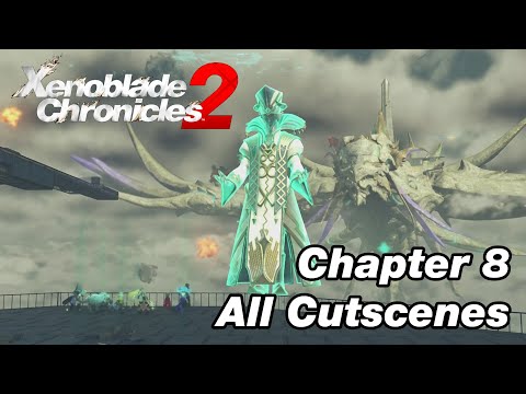 Xenoblade Chronicles 2: All Cutscenes : Chapter 8 - The World Tree : No Subtitles