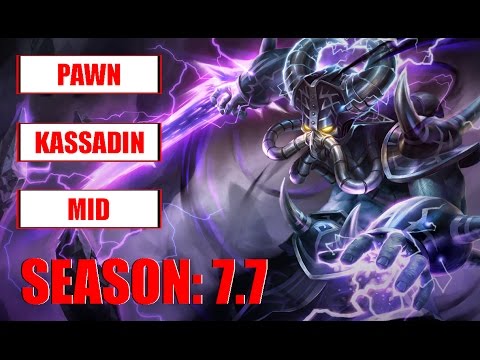 KT Rolster Pawn Play Kassadin Mid Challenger Korean Pro Replay