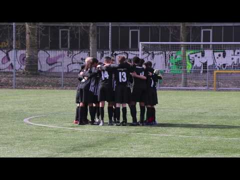 SDZ JO12 2 tegen VVAspartaan JO12 2