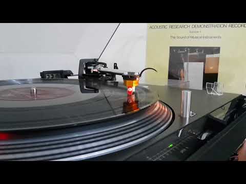 Acoustic Reserch Demostration Disc Record VOL 1