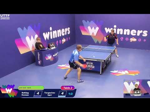 WINners CUP table 2  25.10 Boklag Roman - Torgachev Igor  16:15
