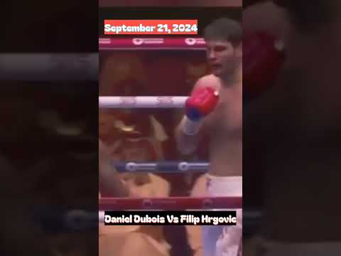 Daniel Dubois stops Filip Hrgovic🥊🥊@nagapagotv #subscribe #boxing