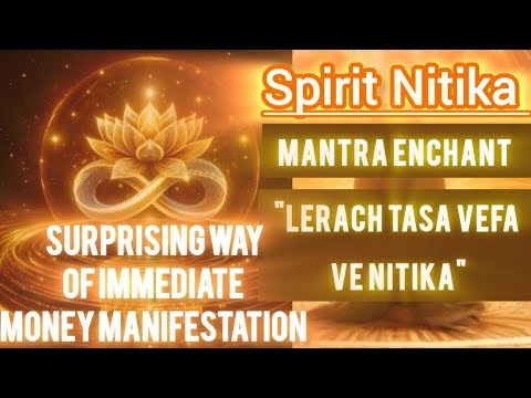 This can DEFINITELY Surprise You!!!! NITIKA ENCHANT: Unbelievable Immediate Money Manifestation