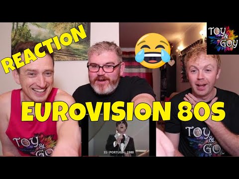 EUROVISION 80s REACTION - Reacting to 80's Songs