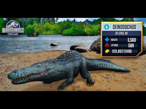 Jurassic World: The Game - SPECIAL - Battles 1662 to 1665 - (Deinosuchus Level 30 First 4 Battles)