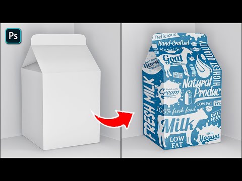 The Quickest Way To Create Mockups with Complex 3D Shapes - Photoshop Tutorial