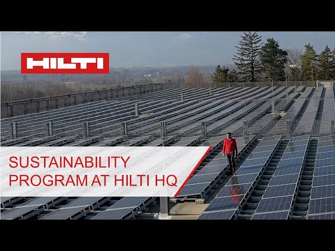 Sustainability Program at Hilti Headquarters
