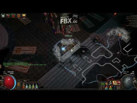 POE 3.16 Shockwave Cyclone Slayer A9 Sirus