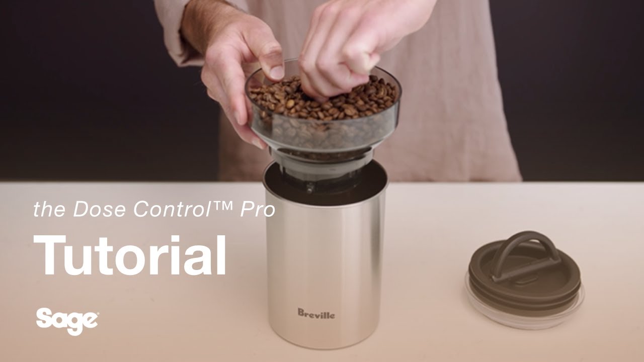 Breville coffee guide tutorial - How to store beans