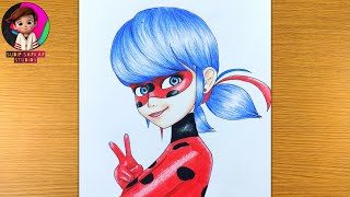 Miraculous Ladybug Drawing Easy  How to draw mirac