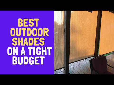 Best Outdoor Shades on a Tight Budget
