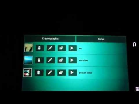 Photo Frame Playlists