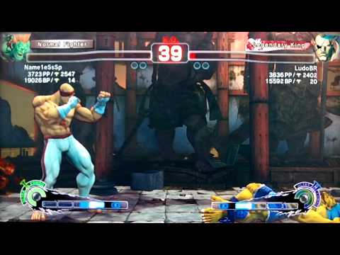 SSF4 AE:2012 Name1eSsSp (Blanka) vs LudoBR (Sagat)