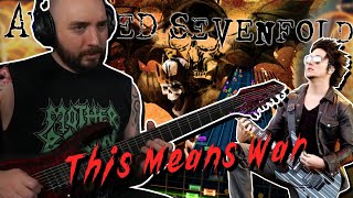 Avenged Sevenfold - This Means War | Rocksmith Metalcore Gameplay