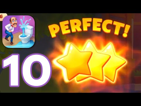 Homescapes - Gameplay Walkthrough Part 10 - One Shot! (iOS, Android)