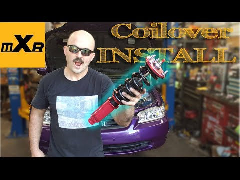 Installing MaxPeedingRods Coilovers on a 2000 Honda Accord!
