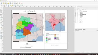 Preparing Map Layout in QGIS | Beginners Guide
