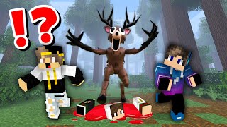 احاول انا واصدقائي النجاة 99 يوم في الغابة ضد الغزال القاتل ( ادوات محظورة ) !!!????????