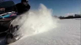 preview picture of video 'North Dakota Snowmobiling'