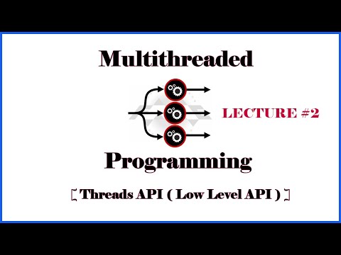 2 Multithreaded Programming Threads Api