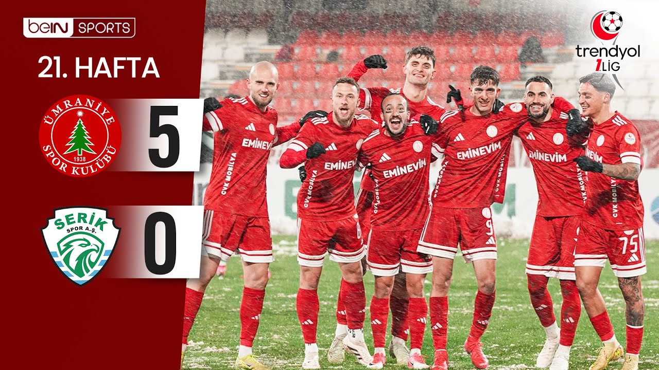Ümraniyespor vs Serikspor A.Ş. Highlights