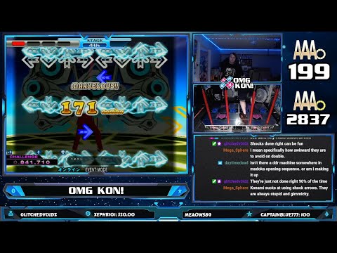 OMG KON! | コネクト (D-CHALLENGE) PFC AAA 999,830 [DDR X3 VS 2nd MIX]