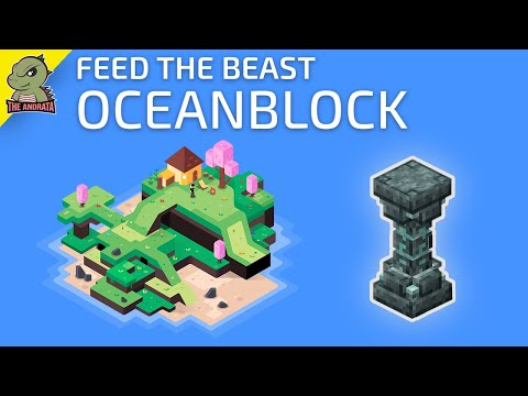 FTB OceanBlock EP40 | Opening a Portal to the Demon Realm!