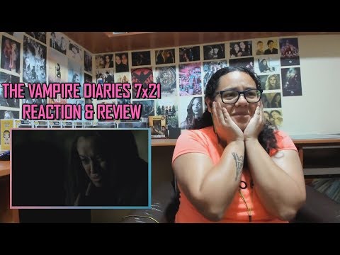 The Vampire Diaries 7x21 REACTION & REVIEW "Requiem for a Dream" S07E21 | JuliDG