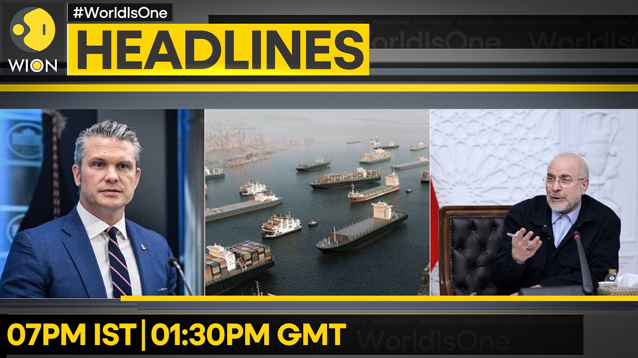 Report: 15 Vessels To Pass Via Hormuz Daily | Ghalibaf: Lebanon Inseparable Part Of Truce |HEADLINES