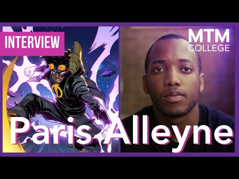 Interview with Paris Alleyne -  Comic Book Artist &  MTM Grad