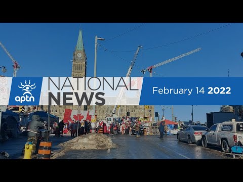 APTN National News February 14, 2022 – A walk down the Hwy of Tears, Trudeau on MMIWG