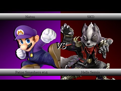 Patos Smashers #14 Hell's Semis - NatZzZzU (Mario) vs SKD (Wolf)