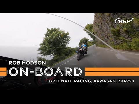 INSANE TT Course Chin Cam - Rob Hodson On Board | Manx Grand Prix 2023