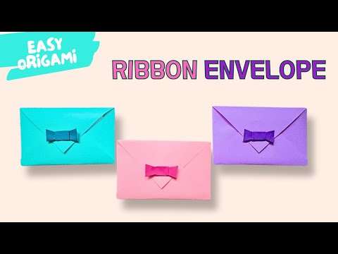 One Paper Gift Box Origami Cute Easy Folding Tutorial