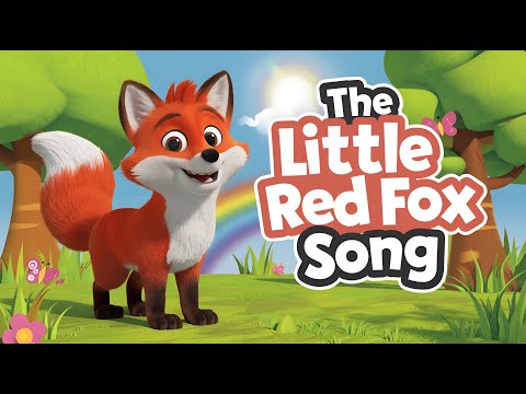 The Little Red Fox Song for Kids | Play Version | Little Bear TV