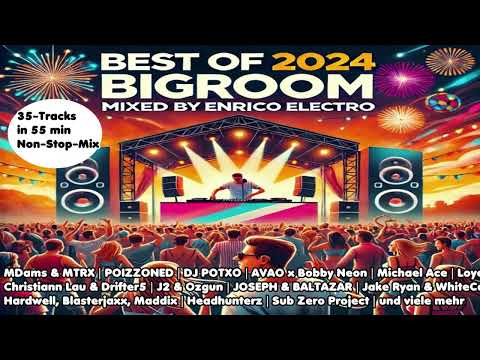 Best of Bigroom 2024 - Der ultimative Party-Mix! [Mixed by Enrico Electro]